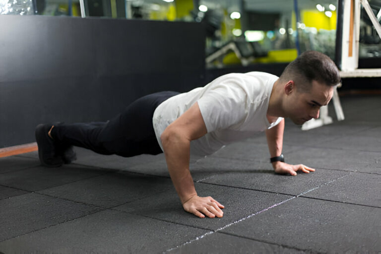 Push-ups exercise