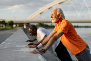 Wall push-ups