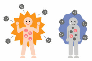 Weakened immunity due to circadian rhythm disturbance