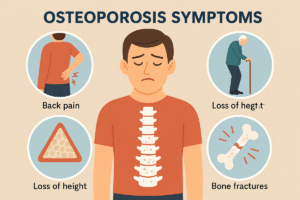 Symptoms of osteoporosis