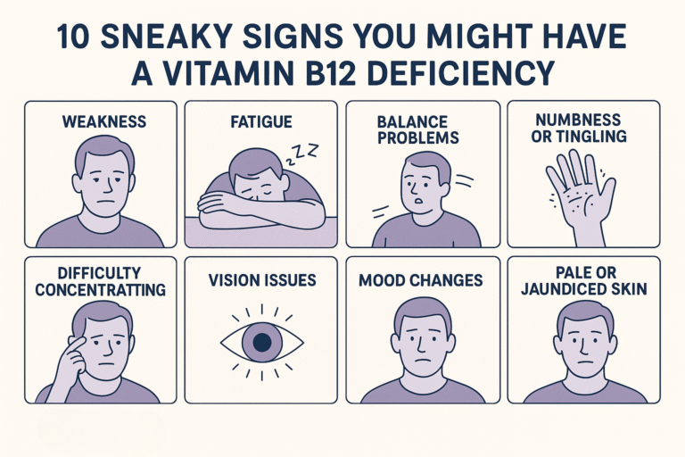 10 Sneaky Signs You Might Have a Vitamin B12 Deficiency
