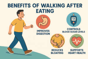 Benefits of Walking After Eating