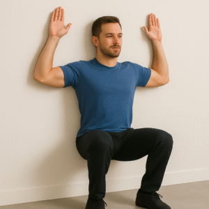 Wall Angels Exercise