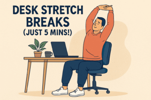 Desk Stretch Breaks (Just 5 Mins!)